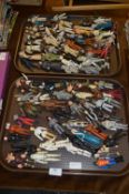 2 Trays containing Star Wars Action Figures