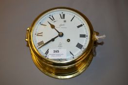 Schatz Royal Mariner Brass Cased Ships Clock