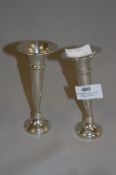 Pair of Silver Vases - Birmingham 1959 42 Grams