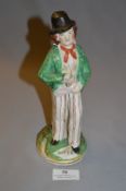 Staffordshire Double Sided Figurine - Water & Gin
