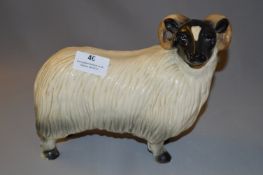 Cooper Craft Pottery Ram Figurine