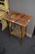 Japanese Bamboo Occasional Table
