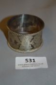 Hallmarked Silver Napkin Ring, Sheffield 1898 - 30 Grams