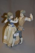 Nao Lladro Figurine - Dancing Couple