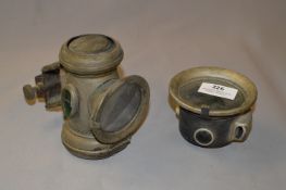 2 Vintage Cycle Lamps