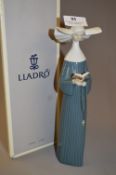 Lladro Figurine - Nun Reading
