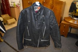 Wolf Leather Motorcycle Jacket