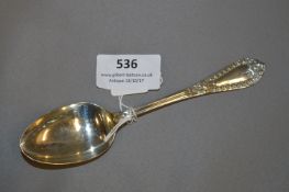 Hallmarked Silver Teaspoon - 35 Grams