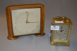 Metamec Carriage Clock & Another