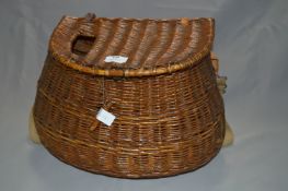 Wicker Fishing Basket Creel