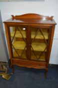 Edwardian Mahogany Display Cabinet