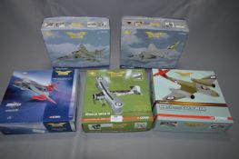 5 Corgi Aviation Archive Limited Edition Model Aircrafts