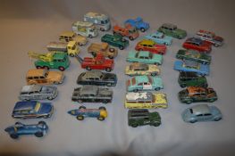 Tray containing 32 Assorted Dinky & Corgi Diecast Vehicles