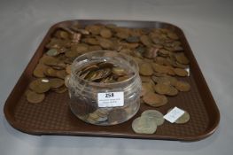 Large collection of British Coins including Pennies etc
