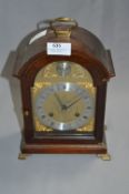 Mahogany Cased Mantle Clock