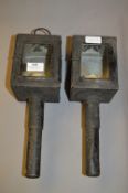 Pair of Coach Lamps