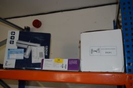 *Three Assorted Taps; Monoblock Mixer, Pair of Basin Taps and Shower Mixer