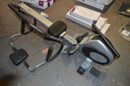 Waterflow Rowing Machine and a Abdominizer