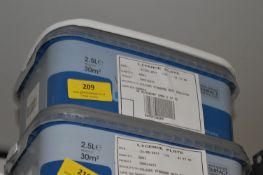 *2.5L of Matt Emulsion (Nirvana)