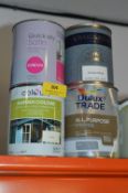 *4x1L Cans of Assorted Paints