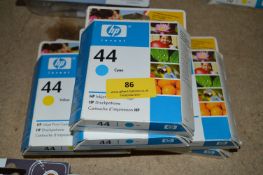 Six HP44 Inkjet Cartridges (Assorted Colours)