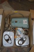 *Box Containing Three Electric Showers and a Chrome Shower Tidy