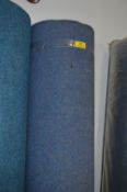 2m by 8m Roll of Blue Cord Carpet
