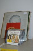 Assorted LP Records and Cds
