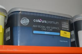 *2.5L of Matt Emulsion (Deep Blue Sea)