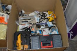 *Box Containing Macallister, Stanley, JCB and Other Tools