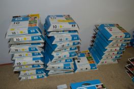 Twenty Eight HP10 Inkjet Cartridges (Assorted Colours)