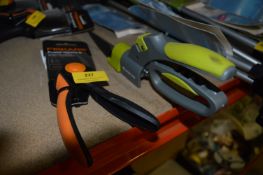 *Pair of Edging Shears and a Pair of Fiskars Bypass Pruners