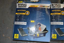 *Macallister MTC750L Laser Precision Tile Cutter