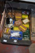 Box of Assorted Tobacco Containing Ironmongery, Screws and Fixings