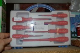 Seven Piece VDE Screwdriver Set