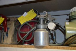 Spray No.1008 Spray Gun with Piston Compressor