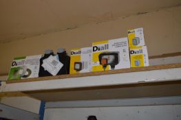 *Six Diall Exterior Sockets and Switches