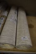 *Two Rolls of G&B Grass Cloth HWV Wallpaper (Natural)