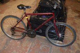 Raleigh Gents Mountain Bike (Maroon)