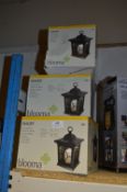 *Three Outdoor Lanterns