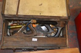 Joiners Toolbox Containing Assorted Tools
