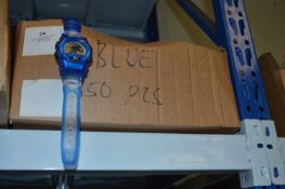 *50 Blue EL Super S Digital Watches