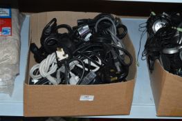 *Box Containing Assorted Power Leads