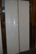 Pair of Flush Interior Doors 36inches x 78 inches
