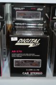 *6 Digital Car Stereos AR370
