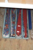 *Approximately 100 Pure Silk Gents Ties Assorted Colours and Styles