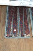 *Approximately 100 Pure Silk Gents Ties Assorted Colours and Styles