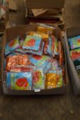 *Box Containing 30 Inflatable Backpacks - Orange and Red