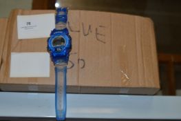 *50 Blue EL Super S Digital Watches