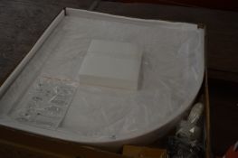 *90x90 Corner Shower Tray with Concealed Waste